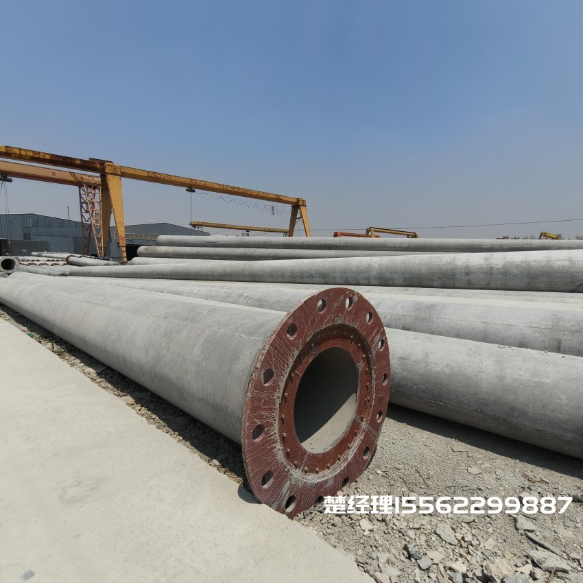 济南12米无拉线电杆